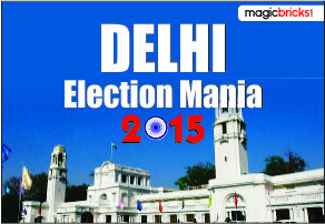 Bijli, paani main agenda for elections in Dwarka